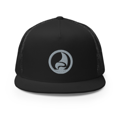 Logo Only Trucker Cap - Grey Logo (Various Colours) - Image 2