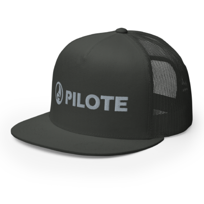 Trucker Cap with Grey Logo (Various Colours) - Image 4