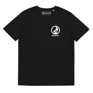 Team Pilote Tee - Black or Grey with White Logo