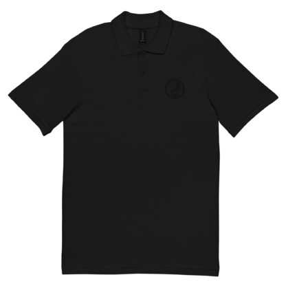 Black Logo Only Polo Shirt